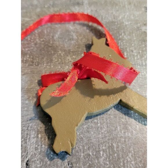 Horse American flag patriotic Xmas ornament Decor figure - Picture 4 of 4